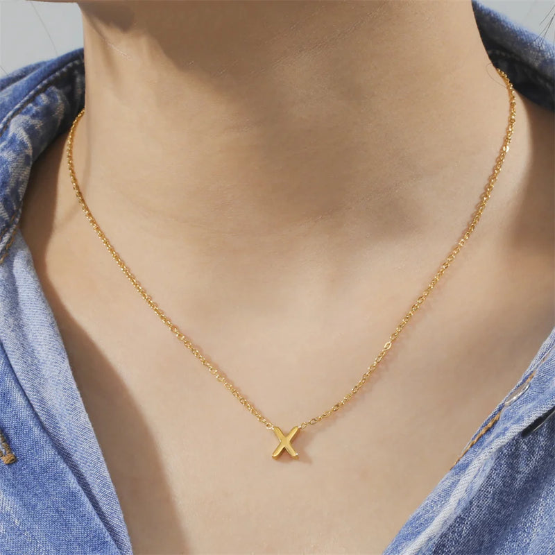 Initial A-Z Letter Necklaces