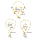 Heart Bracelet Necklace