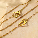 Necklace Double Chain Design Jewelry Sets For Women Jewelry