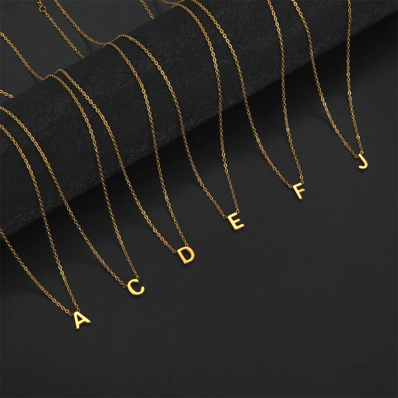 Initial A-Z Letter Necklaces