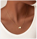 Vnox Heart Initial Necklaces for Women Girls. Tiny Heart Pendant, A-Z Letters Charm Collar, Love Heart Name Necklaces Gift