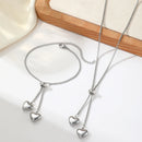 Heart Bracelet Necklace